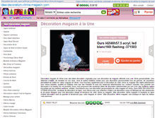 Tablet Screenshot of idee-decoration-vitrine-magasin.com